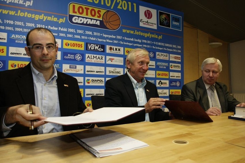 Nowy trener Lotosu Gdynia oficjalnie przedstawiony