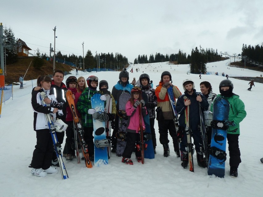 Relacja i zdjęcia z zimowiska narciarskiego w Poroninie, w którym uczestniczyli nasi uczniowie