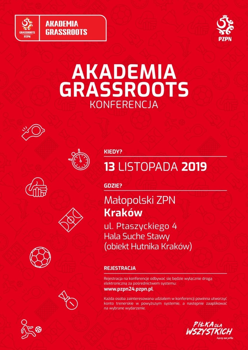 Akademia Grassroots - bezpłatna konferencja o szkoleniu dzieci i młodzieży już wkrótce w województwie małopolskim