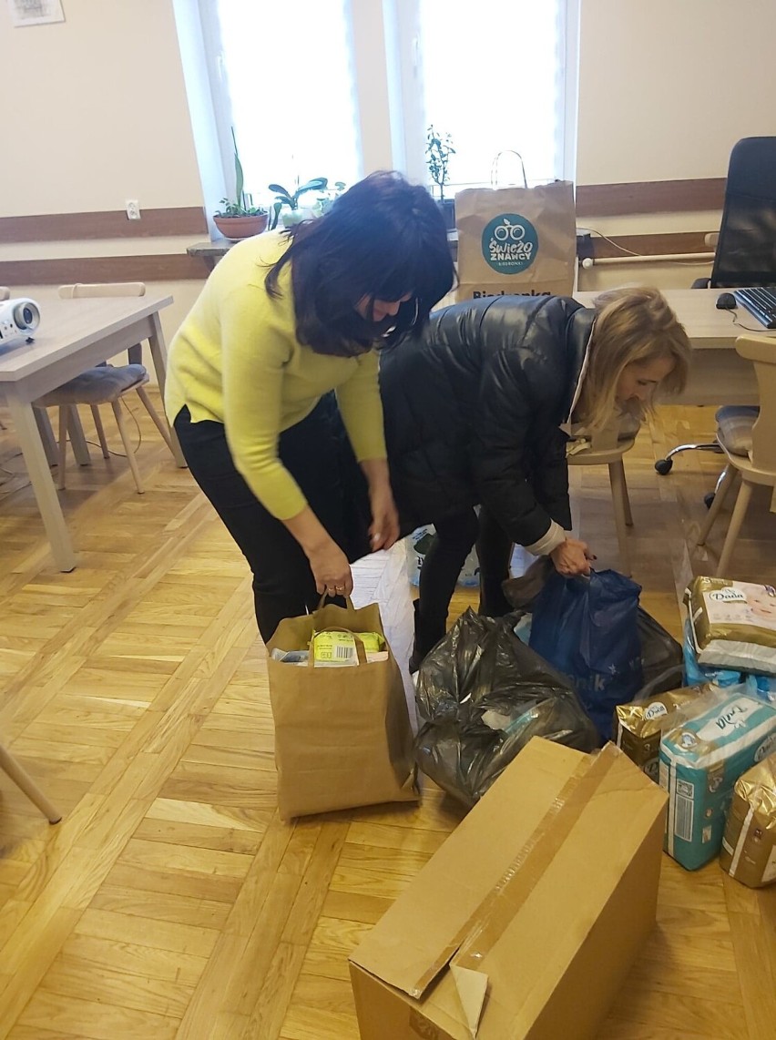 Poradnia Psychologiczno-Pedagogiczna w Jarosławiu włączyła się w pomoc uchodźcom z Ukrainy