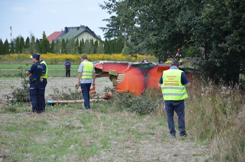 Katastrofa samolotu pod Piotrkowem. Komisja badania wypadków...