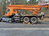 Tragiczny wypadek na DK59 w Giżycku [ZDJĘCIA]         