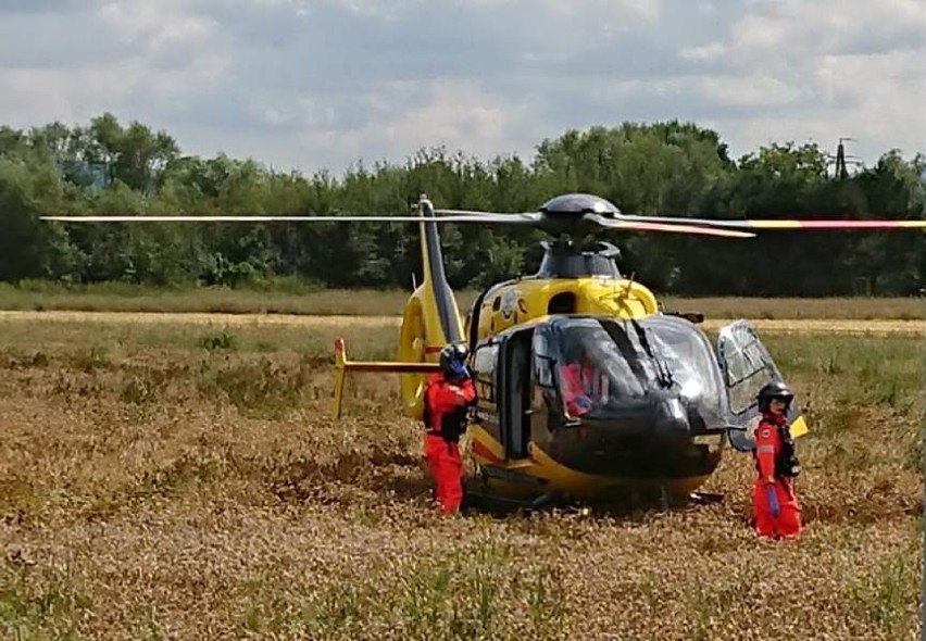 Wypadek w Drogomyślu. Ciężko ranny motocyklista w szpitalu, pijany kierowca tymczasowo aresztowany