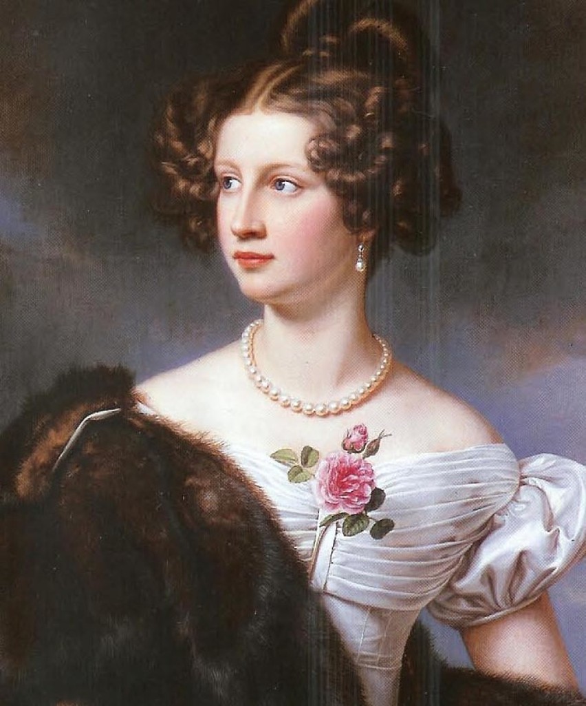 Therese Mathilde Amalia Herzogin zu Mecklenburg, żona Karla...