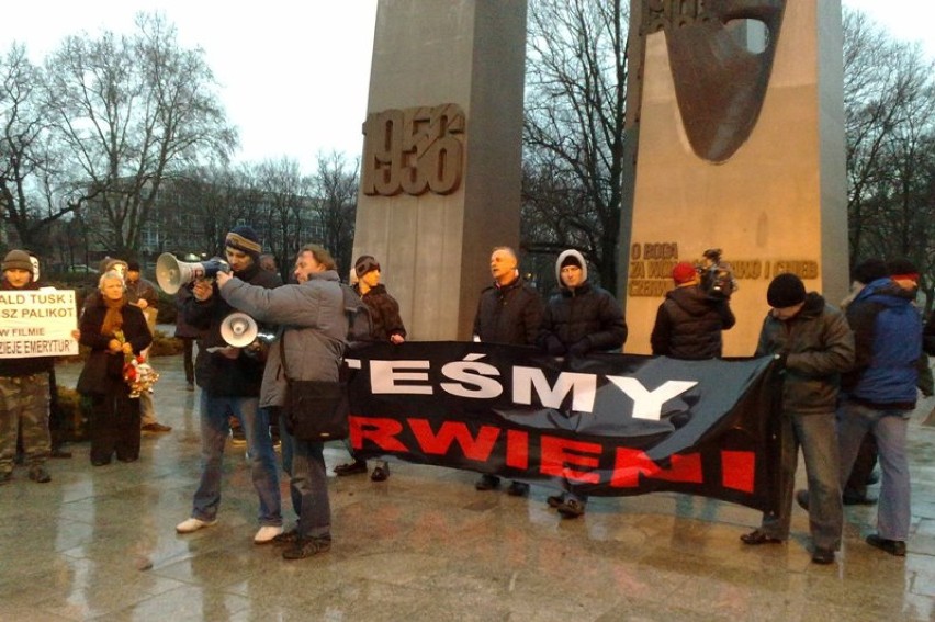 Protest "Jesteśmy wk...i" w Poznaniu