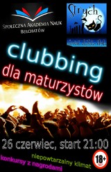 Clubbing maturzystów w Bełchatowie