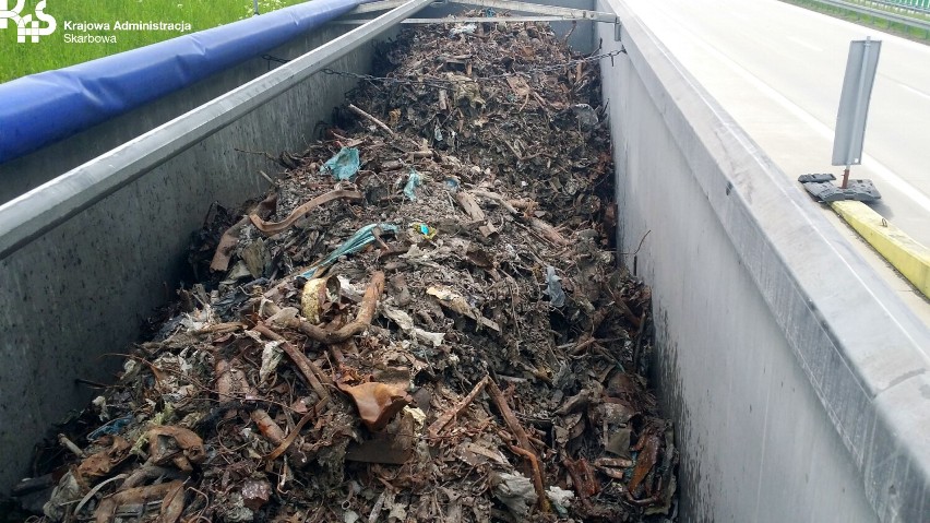 To już szósty nielegalny transport odpadów, z którym próbowano przekroczyć granicę z Polską