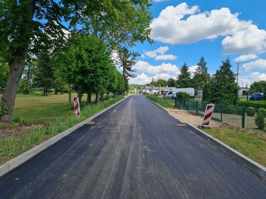 Wyremontowana droga na osiedlu Leśnym w Sępólnie