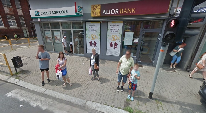 Mieszkańcy Zabrza przyłapani przez kamerę Google Street View