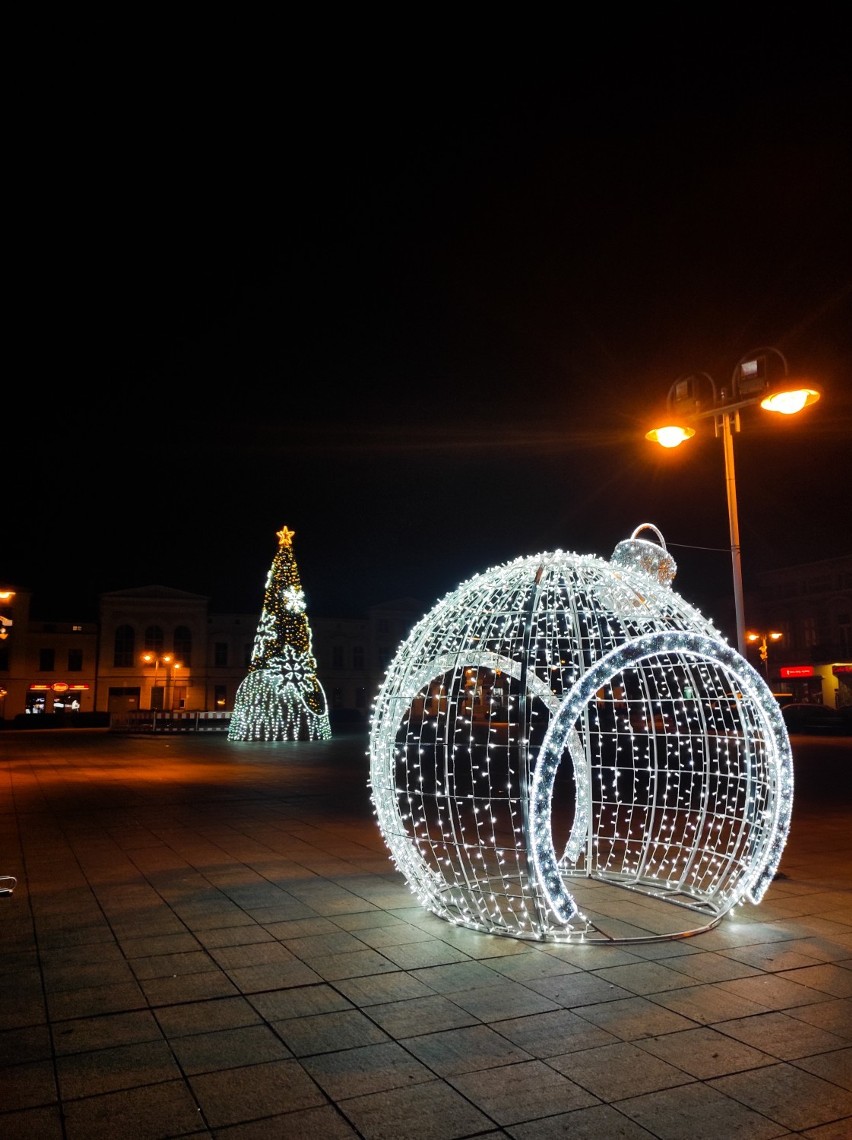 Wągrowiec ubrany na święta. Tak wyglądają iluminacje świąteczne