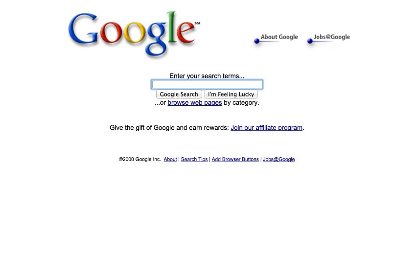 Google - kwiecień 2000

Zobacz też - Jubileusz największej...