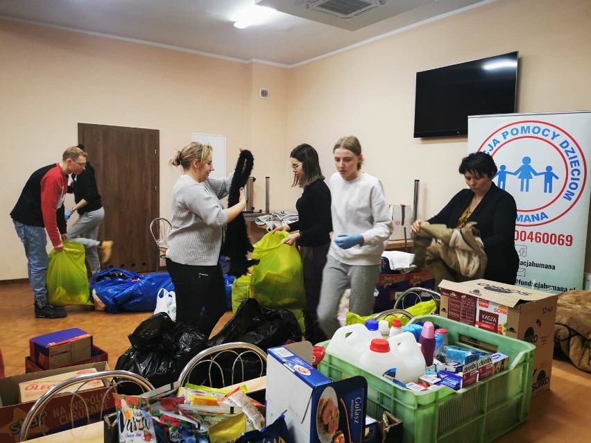 Pierwsza dostawa darów zebranych przez Fundację Humana wkrótce dotrze na przejście graniczne w Krościenku