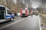Wypadek w Jedlinie-Zdroju. 39-latek trafił do szpitala!