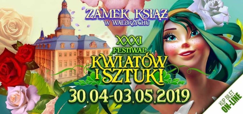 XXXI Festiwal Kwiatów i Sztuki w Zamku Książ w Wałbrzychu –...