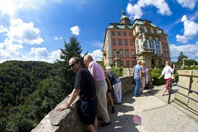 W zamku Książ trwają inwestycje warte ponad 19 mln zł