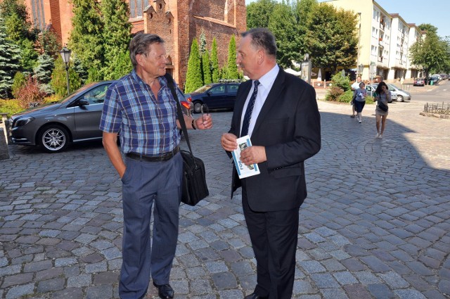 Leszek Balcerowicz w Słupsku: Profesor w słupskim muzeum