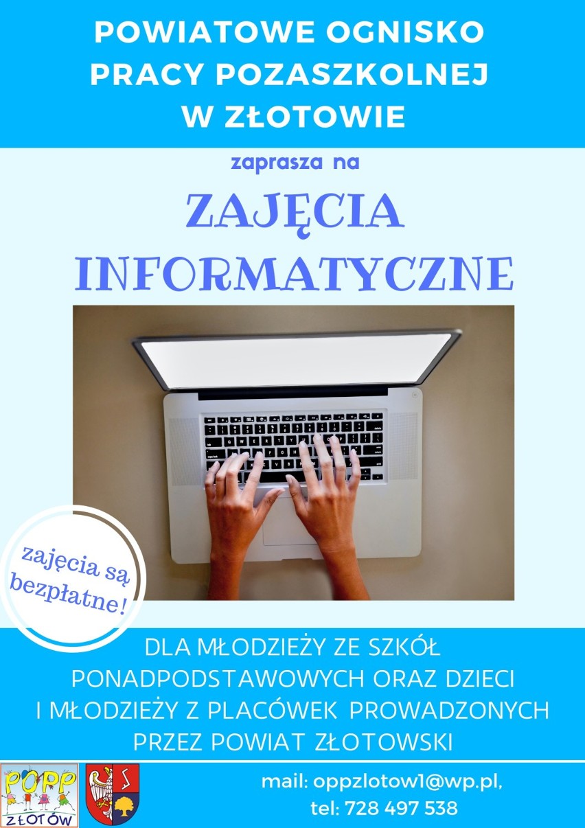 Ruszają zajęcia w Powiatowym Ognisku Pracy Pozaszkolnej w Złotowie