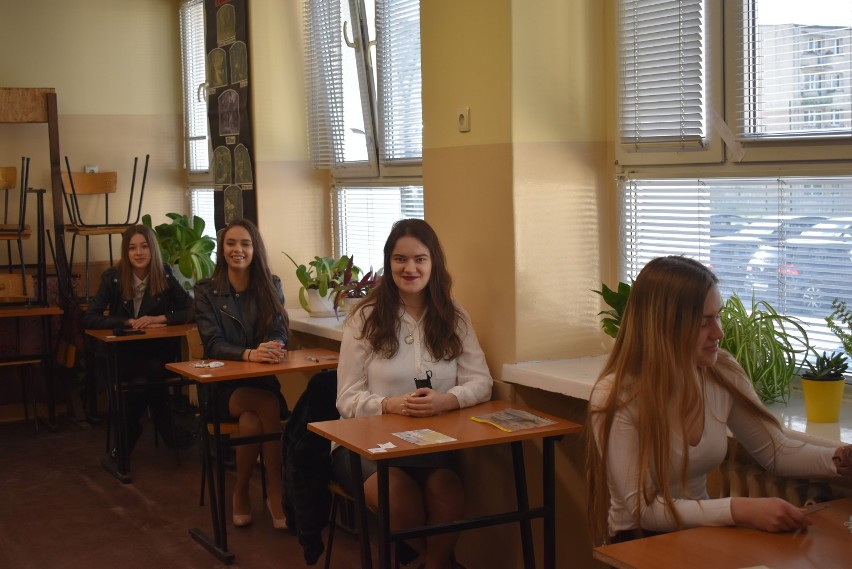 Z językiem angielskim mierzą się m.in. uczniowie Zespołu Szkół Technicznych w Pleszewie