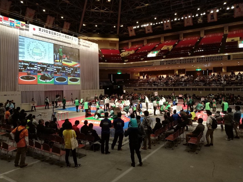 Białostoczanie mistrzami świata! Roboty sumo w Japonii [zdjęcia]