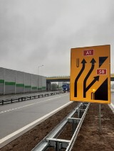 Nowe utrudnienia na odcinku autostrady A1 Piotrków - Tuszyn, 22.12.2021