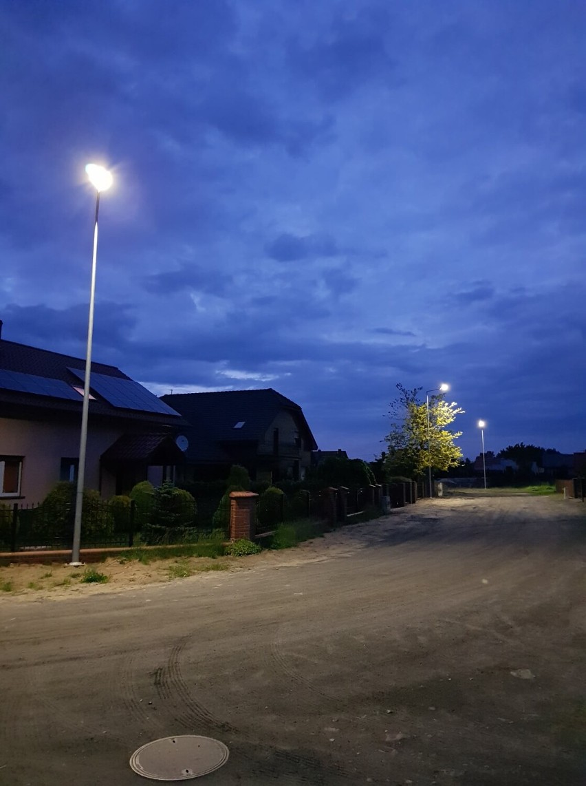 Nowe oświetlenie na wsiach w mieście
