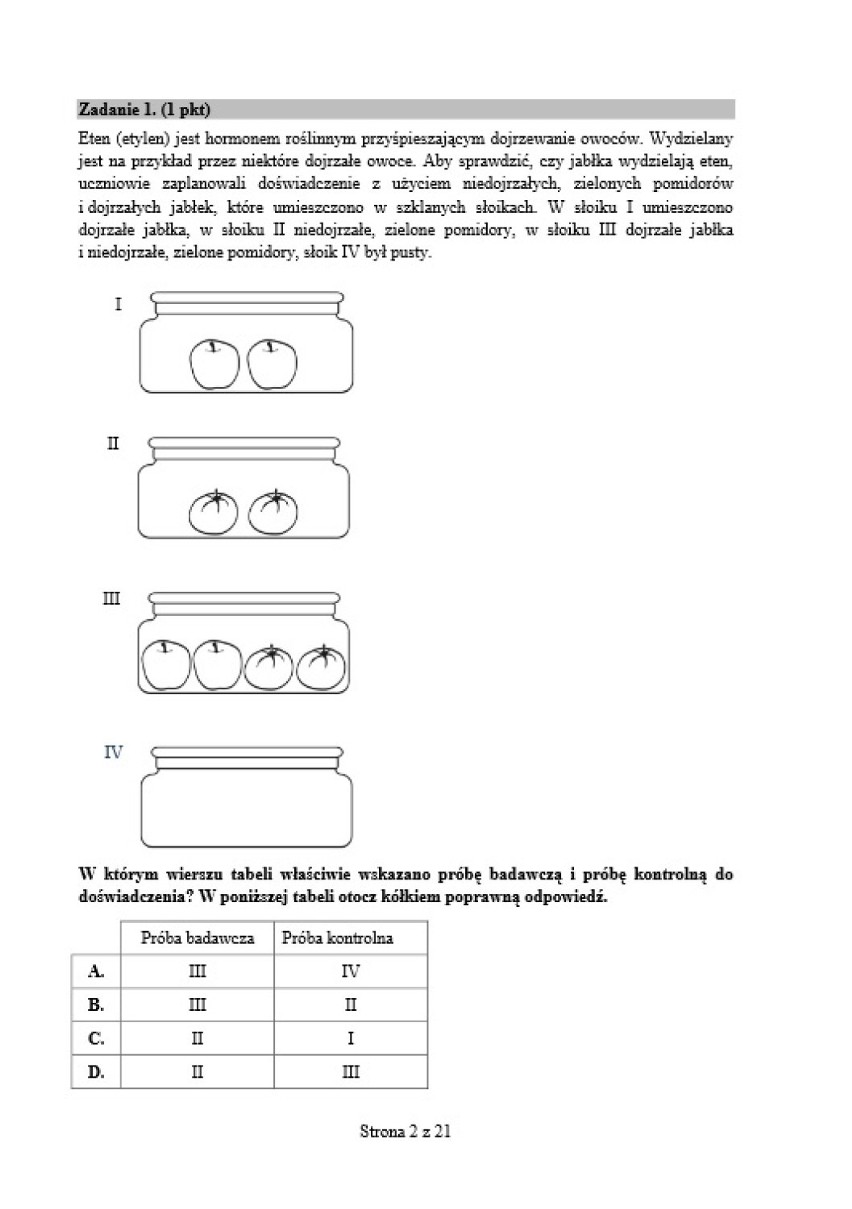 Egzamin gimnazjalny 2014. Dziś uczniowie rozwiązywali test z...