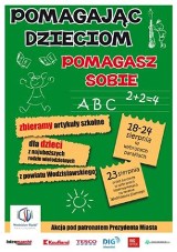 Zbiórka dla dzieci w Wodzisławiu Śl. Przynieś zeszyty i długopisy