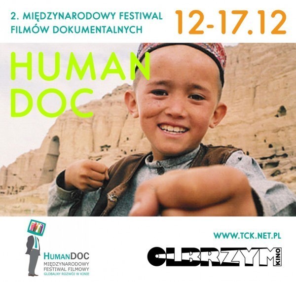 Plakat festiwalu "Human Doc"