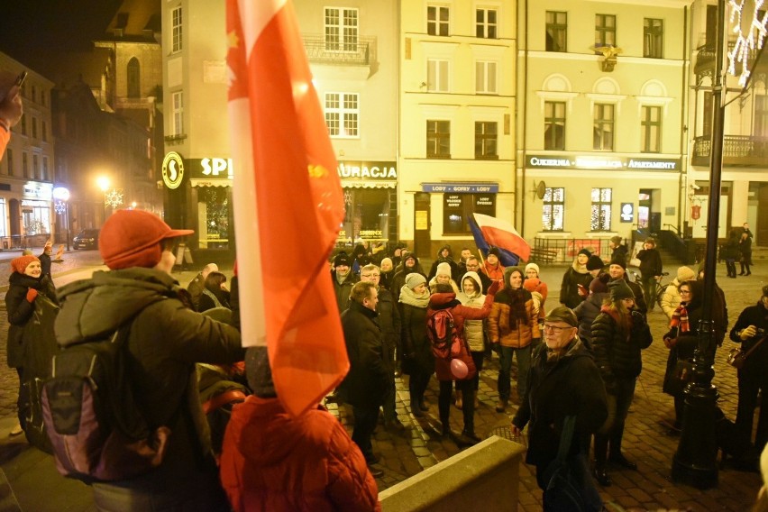 Demonstracja KOD w Toruniu