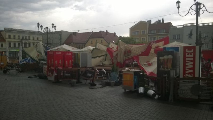 Rynek i parking przy ul. Brudnioka