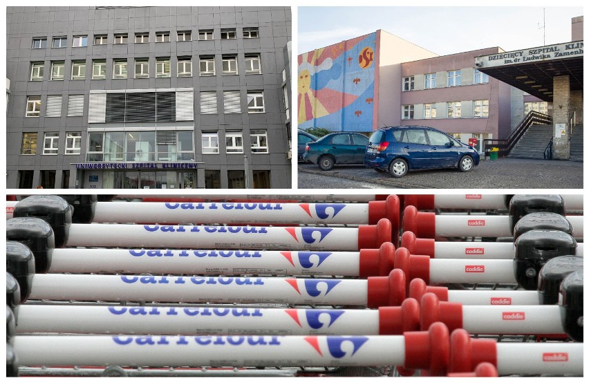 Koronawirus. Carrefour będzie dostarczał jedzenie, napoje i kosmetyki do dwóch szpitali zakaźnych w Białymstoku