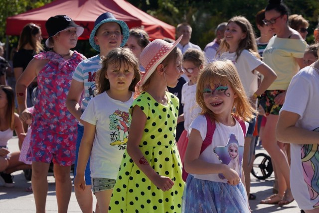 Najmłodsi jastrzębianie podczas dnia dziecka bawili się wyśmienicie.