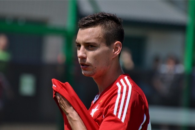 Maciej Sadlok zdobył swoją pierwszą bramkę dla Wisły.