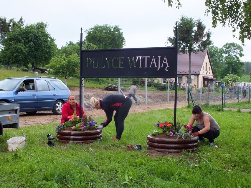 Pużyce, akcja upiększania wsi