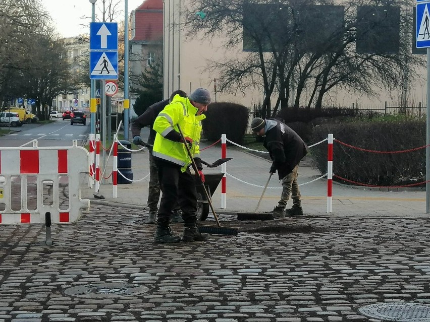 Ulica Armii Krajowej w centrum Kołobrzegu już po przebudowie i remoncie