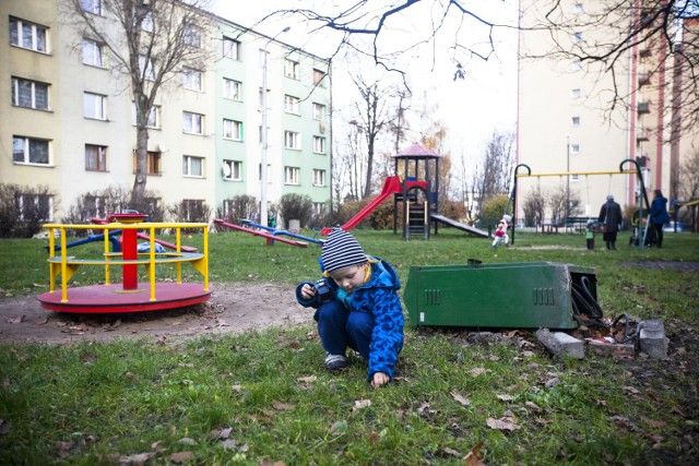 Maluchy chcą się bawić w bezpiecznych miejscach