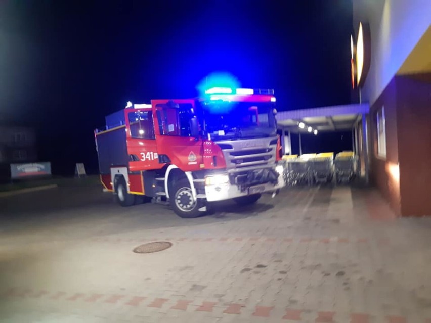 Metrowy gad dostał się do sklepu w Dukli. Interweniowali strażacy [ZDJĘCIA]