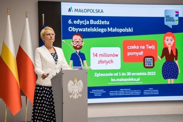 Wystartowała szósta edycja Budżetu Obywatelskiego Województwa Małopolskiego. Na realizację pomysłów Małopolan została przeznaczona rekordowa kwota – 14 mln zł.