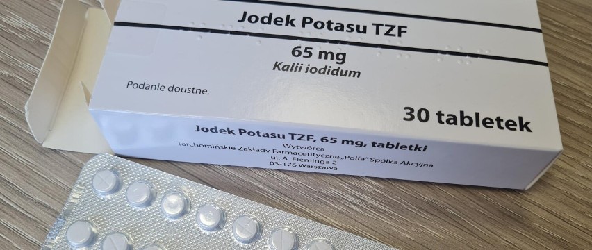 Tabletki jodku potasu w Żorach.