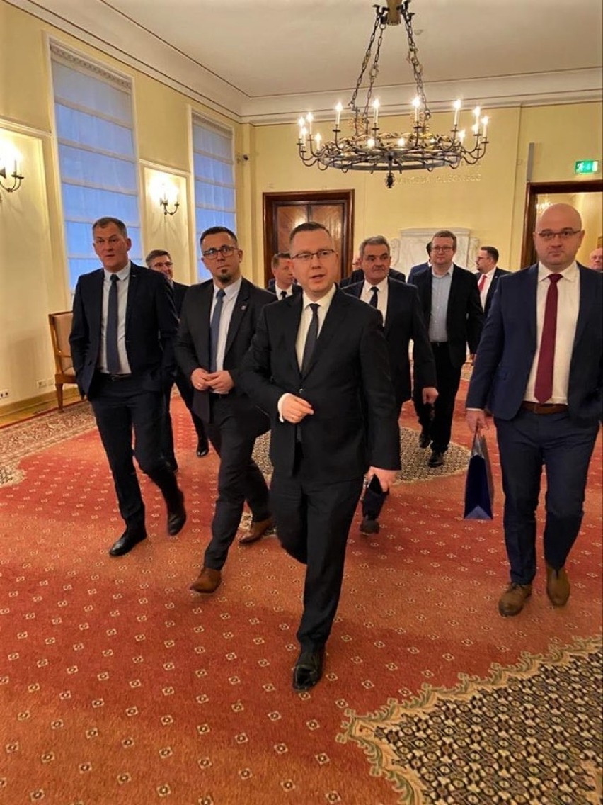 Nasi samorządowscy z wizytą w Kancelarii Prezesa Rady Ministrów w Warszawie