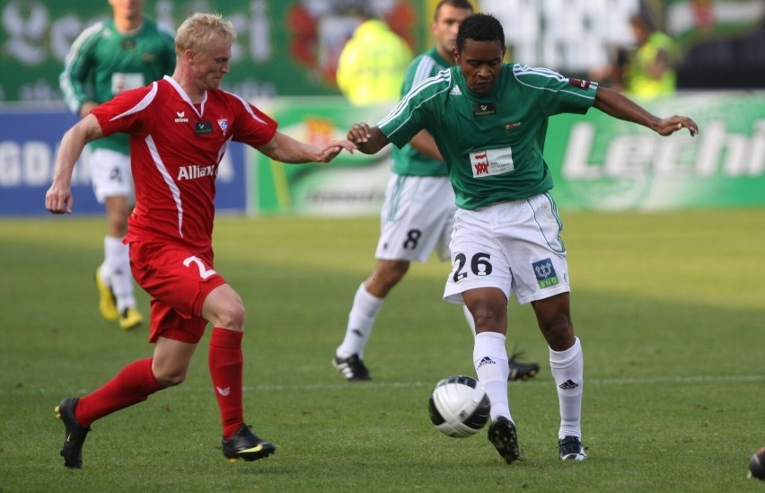 Sezon 2010/2011. Lechia Gdańsk na 4. miejscu....