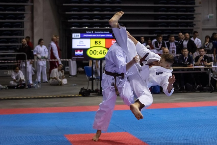 19.11.2021, Tauron Arena Kraków: mistrzostwa świata w karate...