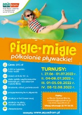 Półkolonie w Rudzie Śląskiej z Aquadromem, kurs pływania, joga, zawody sportowe!
