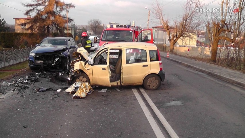 Poważny wypadek w Tarnowskich Górach