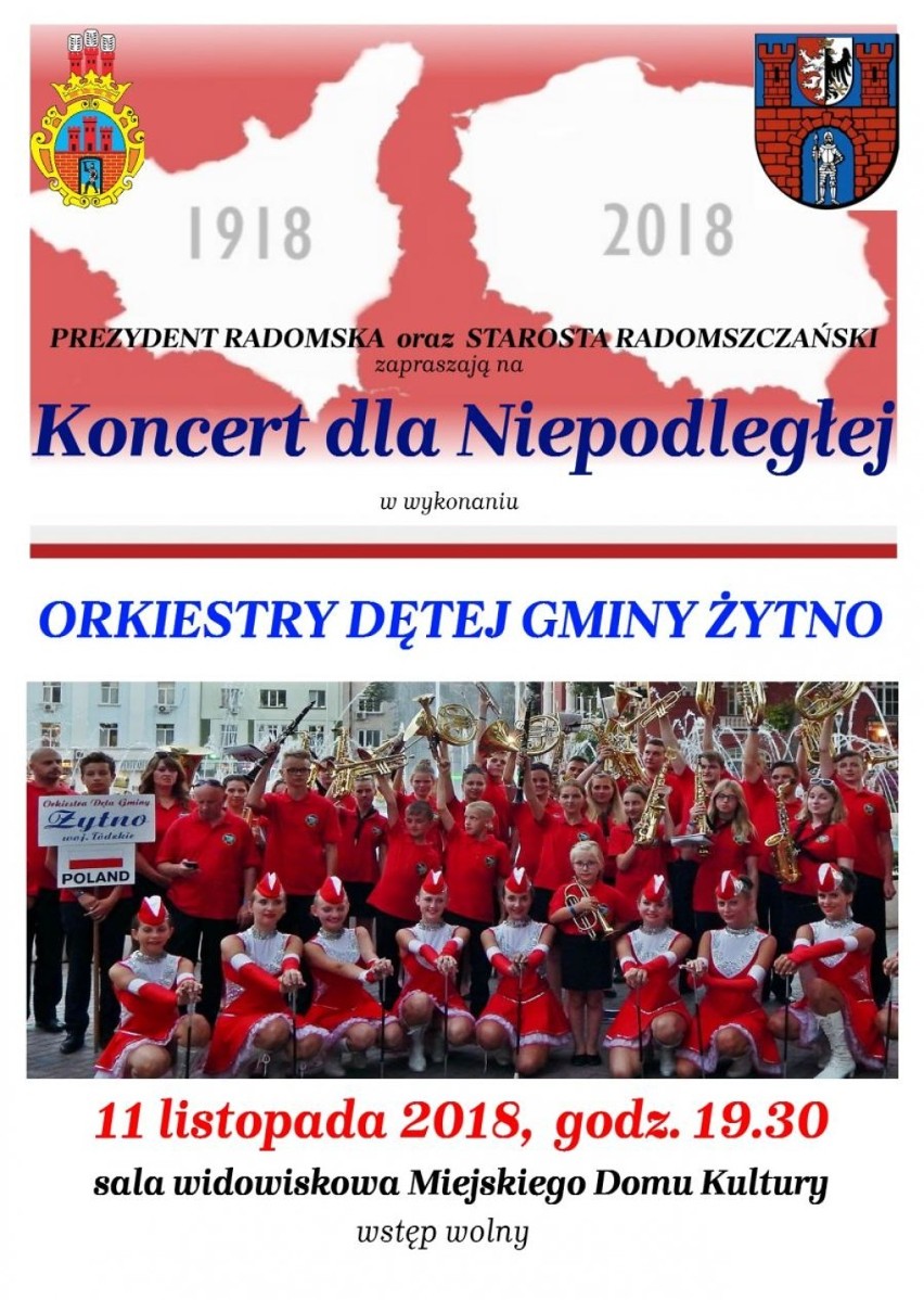 Święto Niepodległości Radomsko 2018. Program wydarzeń i uroczystości 