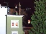 Pożar w centrum Świebodzina. Zapaliła się sadza w kominie