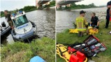 Nieodpowiedzialne zachowanie nad wodą: popili i wypadli z pontonu w Bardzie Śląskim, a mężczyzna wskoczył do Odry z mostu we Wrocławiu! 