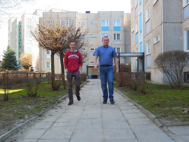 (od lewej) Adam Magryta i Adrian Maziarczuk