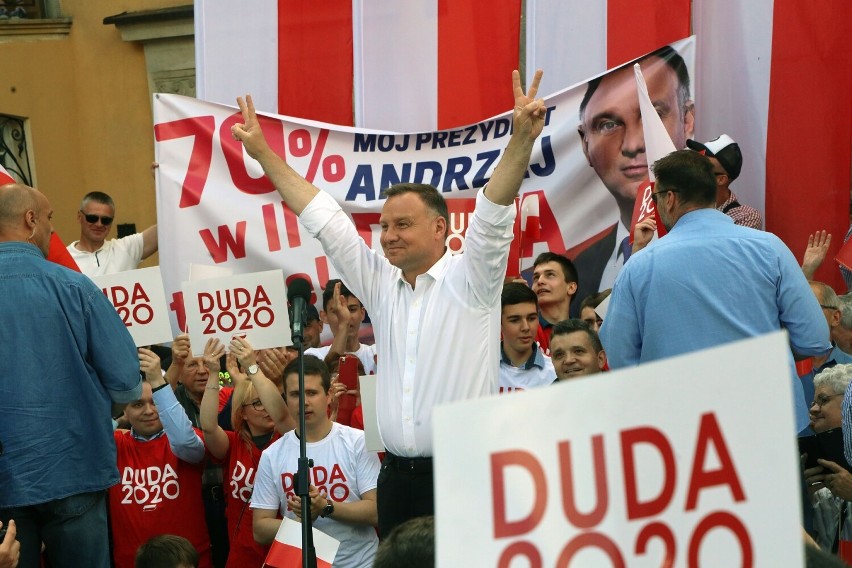 Prezydent Andrzej Duda w Bolesławcu. Tak było dwa lata temu, zobaczcie zdjęcia