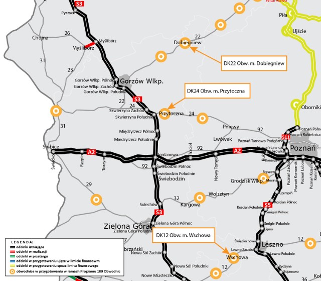 Obwodnica Przytocznej - jeśli powstanie - powinna być gotowa najpóźniej do 2030 r.